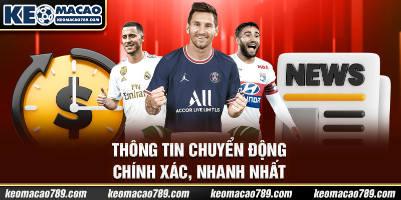 Thông tin chuyển động chính xác, nhanh nhất