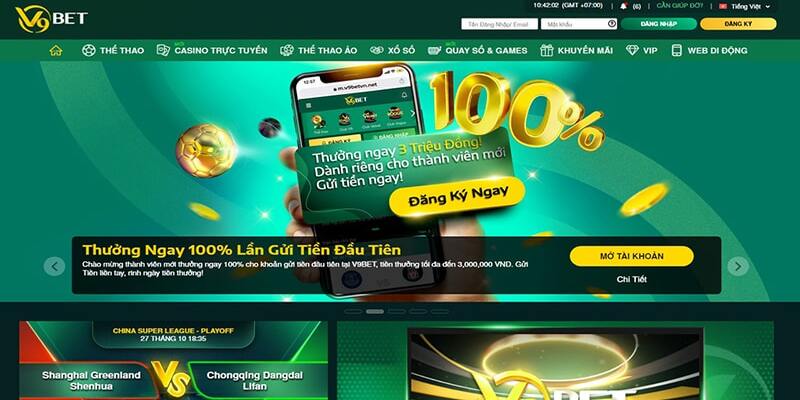 Những khuyến mãi V9BET độc quyền cho thành viên Vip tại nhà cái